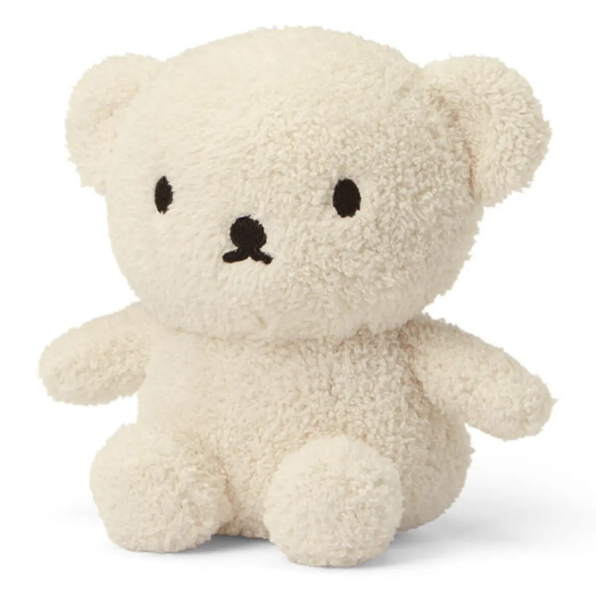 Boris Bear Terry Cream 17 cm – Ansicht leicht seitlich