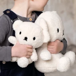 Boris Bear Terry Cream 17 cm – Kind mit Boris-Terry-Bären in zwei Größen