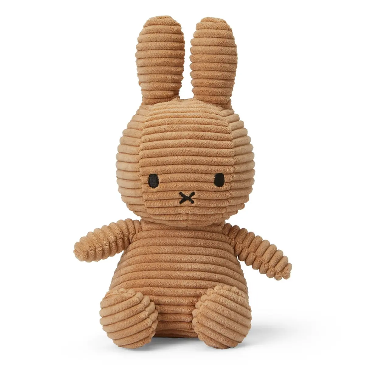 Miffy Corduroy Beige 23 cm – Vorderansicht