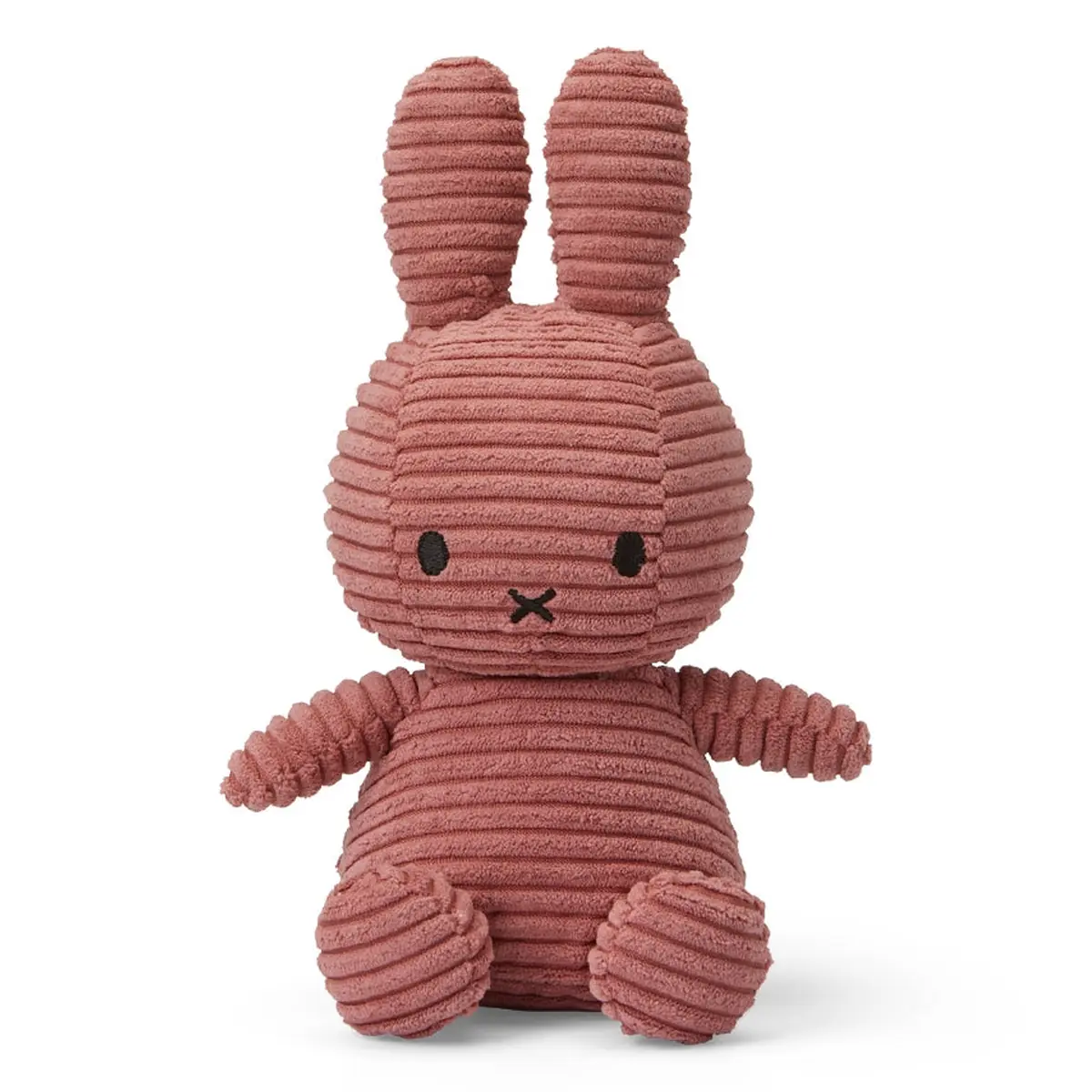Miffy Corduroy Dusty Rose 23 cm – Vorderansicht