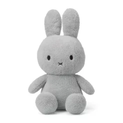 Miffy Kuschelhase Terry Light Grey – Vorderansicht