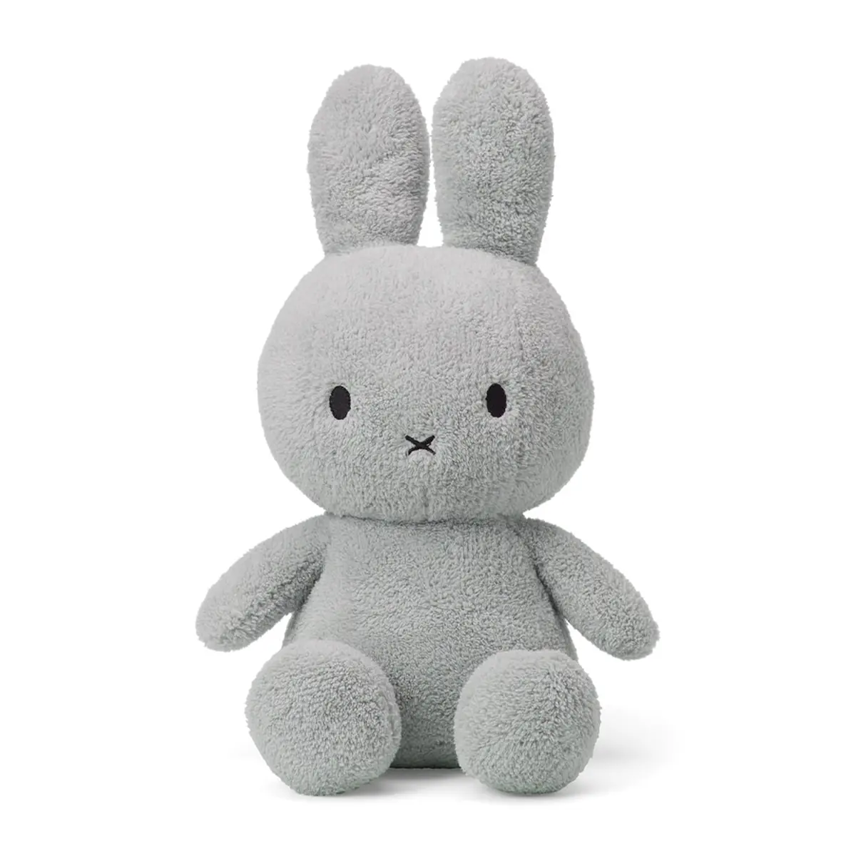 Miffy Kuschelhase Terry Light Grey – Vorderansicht