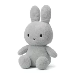 Miffy Kuschelhase Terry Light Grey – Dreiviertelansicht