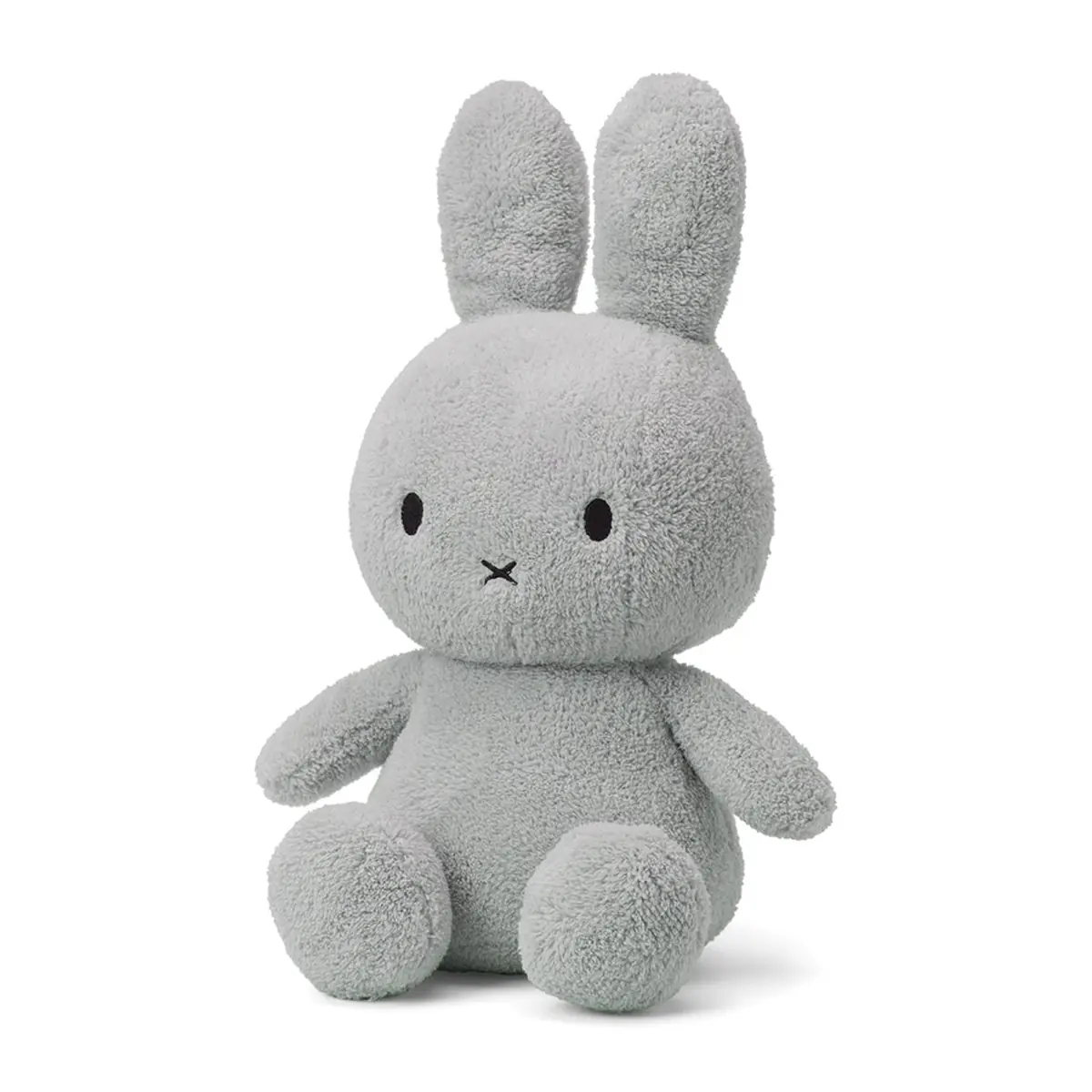 Miffy Kuschelhase Terry Light Grey – Dreiviertelansicht