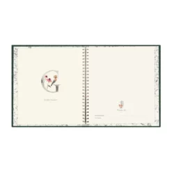 Milestone ABC Baby Album Mein erstes Jahr – Albuminnenseiten mit Illustrationen