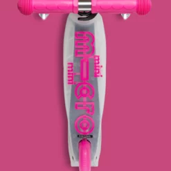 Mini Micro Deluxe Flux LED Neochrome Pink: Transparentes Trittbrett von oben