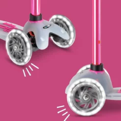 Mini Micro Deluxe Flux LED Neochrome Pink: Leuchtende Rollen im Detail