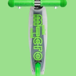 Mini Micro Deluxe Flux LED Neon Green: Transparentes Trittbrett von oben