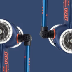 Mini Micro Deluxe Foldable LED Navy Blue: Faltbare Lenkstange im Detail
