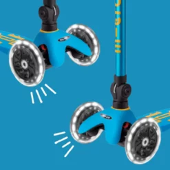 Mini Micro Deluxe Foldable LED Ocean Blue: Leuchtende Rollen im Detail