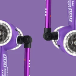 Mini Micro Deluxe Foldable LED Purple: Faltbare Lenkstange im Detail