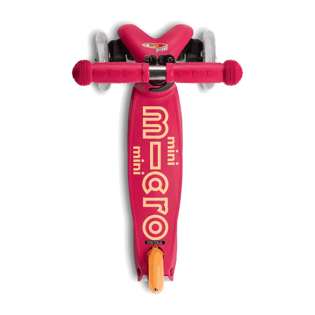 Mini Micro Deluxe Foldable Ruby Red: Ansicht von oben