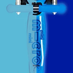 Mini Micro Deluxe Glow LED Plus Arctic Blue: Trittbrett bei Tag und Nacht