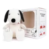 Peanuts Snoopy ECO Corduroy Cream in Geschenkbox, 27 cm mit Geschenkbox